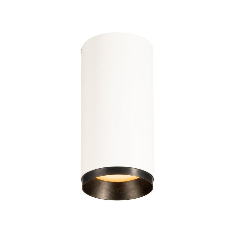 SLV 1004511 NUMINOS CL DALI M Indoor LED Deckenaufbauleuchte weiß/schwarz 2700K 36°