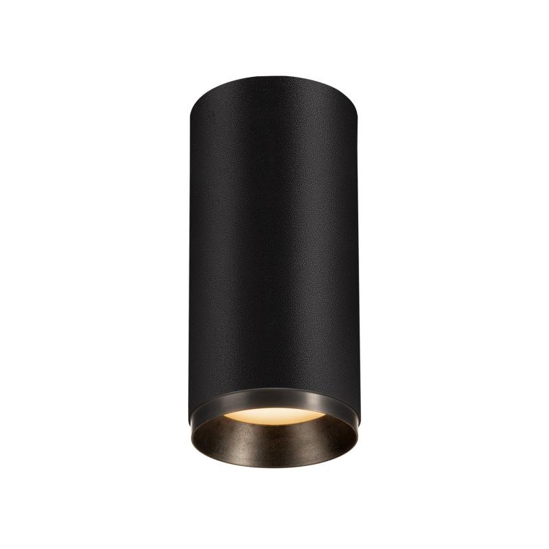 SLV 1004514 NUMINOS CL DALI M Indoor LED Deckenaufbauleuchte schwarz/schwarz 3000K 24°