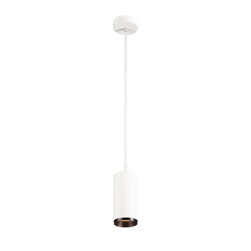 SLV 1004534 NUMINOS PD DALI M Indoor LED Pendelleuchte weiß/schwarz 2700K 24°