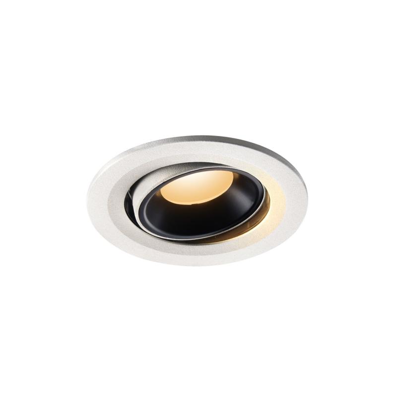 SLV 1005328 NUMINOS MOVE S Deckeneinbauleuchte weiß / schwarz 2700K 20°