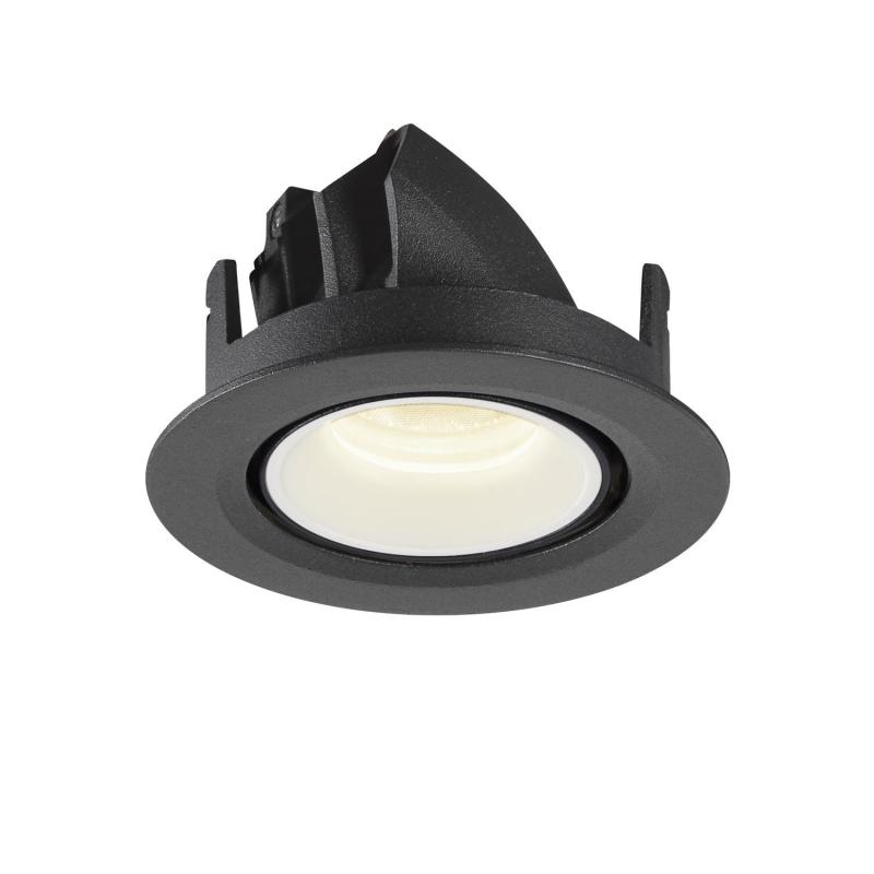 SLV 1005853 NUMINOS GIMBLE XS Deckeneinbauleuchte schwarz / weiß 4000K 40°