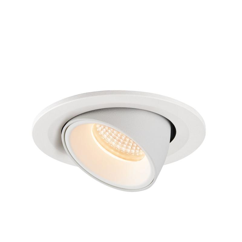 SLV 1005880 NUMINOS GIMBLE S Deckeneinbauleuchte weiß 2700K 40°