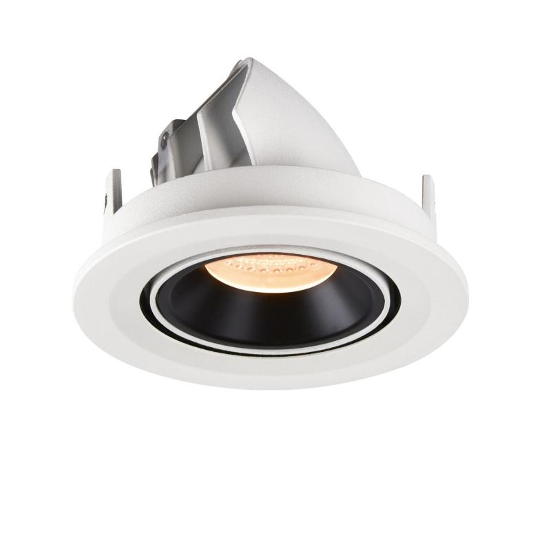 SLV 1005882 NUMINOS GIMBLE S Deckeneinbauleuchte weiß / schwarz 2700K 55°