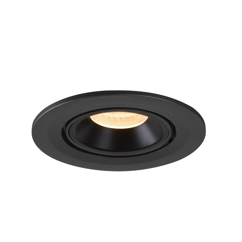 SLV 1005885 NUMINOS GIMBLE S Deckeneinbauleuchte schwarz 3000K 20°