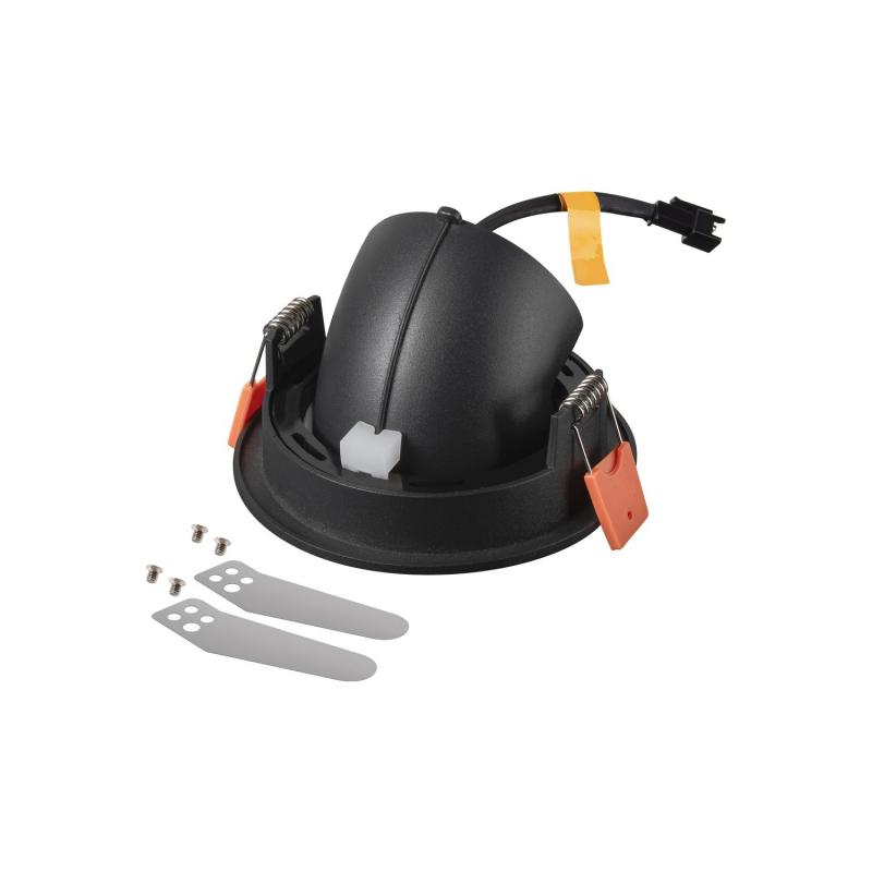 SLV 1005890 NUMINOS GIMBLE S Deckeneinbauleuchte schwarz / chrom 3000K 40°