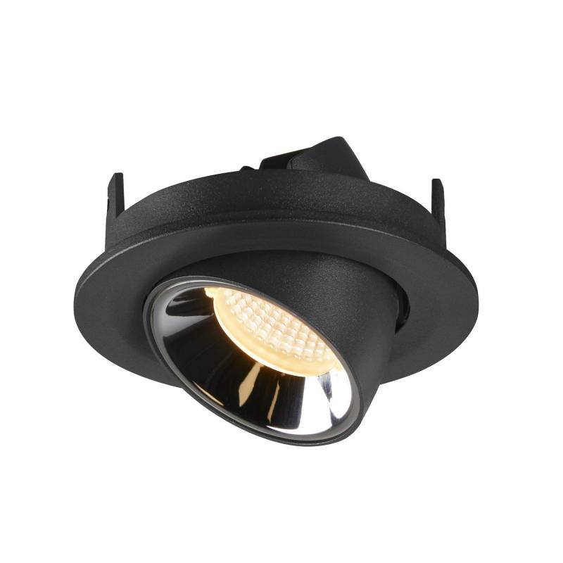 SLV 1005890 NUMINOS GIMBLE S Deckeneinbauleuchte schwarz / chrom 3000K 40°