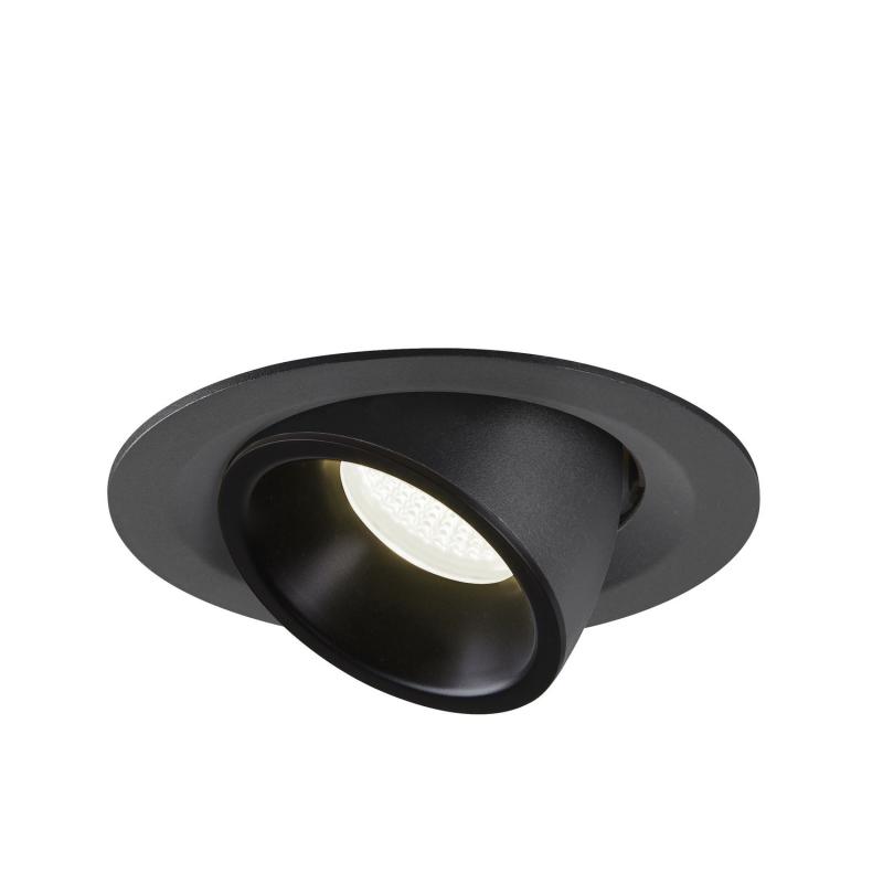 SLV 1005960 NUMINOS GIMBLE M Deckeneinbauleuchte schwarz neutralweißes Licht