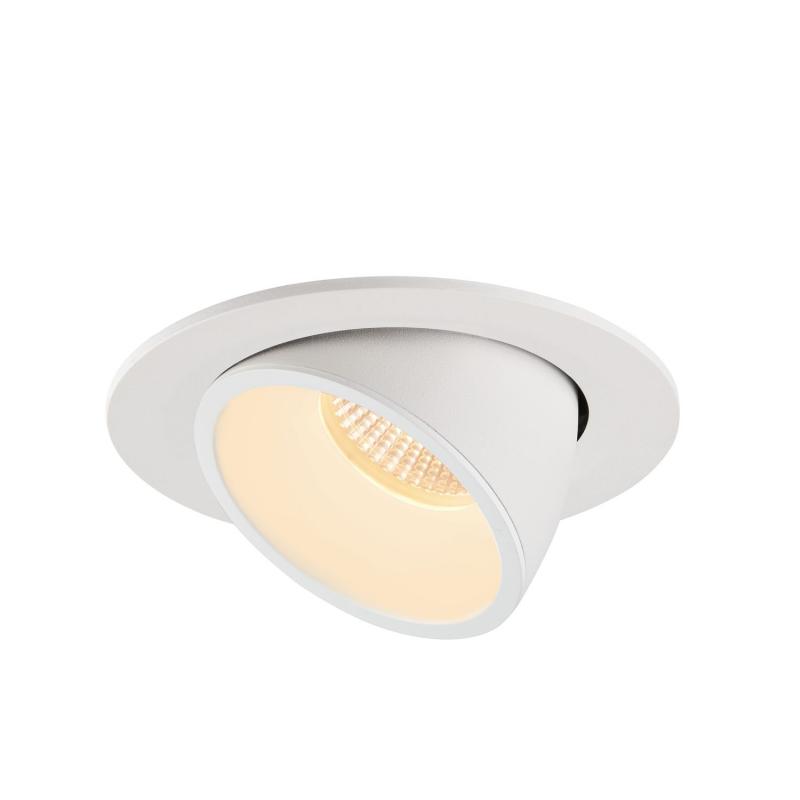 SLV 1006006 NUMINOS GIMBLE L Deckeneinbauleuchte weiß 3000K 40°