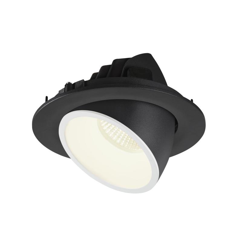 SLV 1006018 NUMINOS GIMBLE L Deckeneinbauleuchte schwarz / weiß 4000K 55°