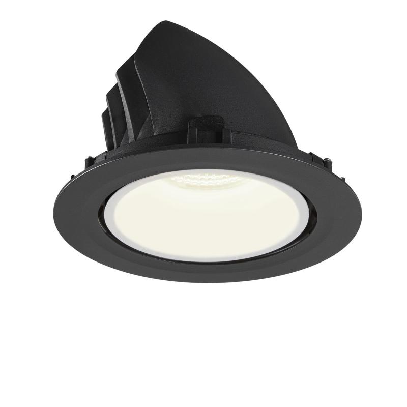 SLV 1006072 NUMINOS GIMBLE XL Deckeneinbauleuchte schwarz / weiß neutralweißes Licht