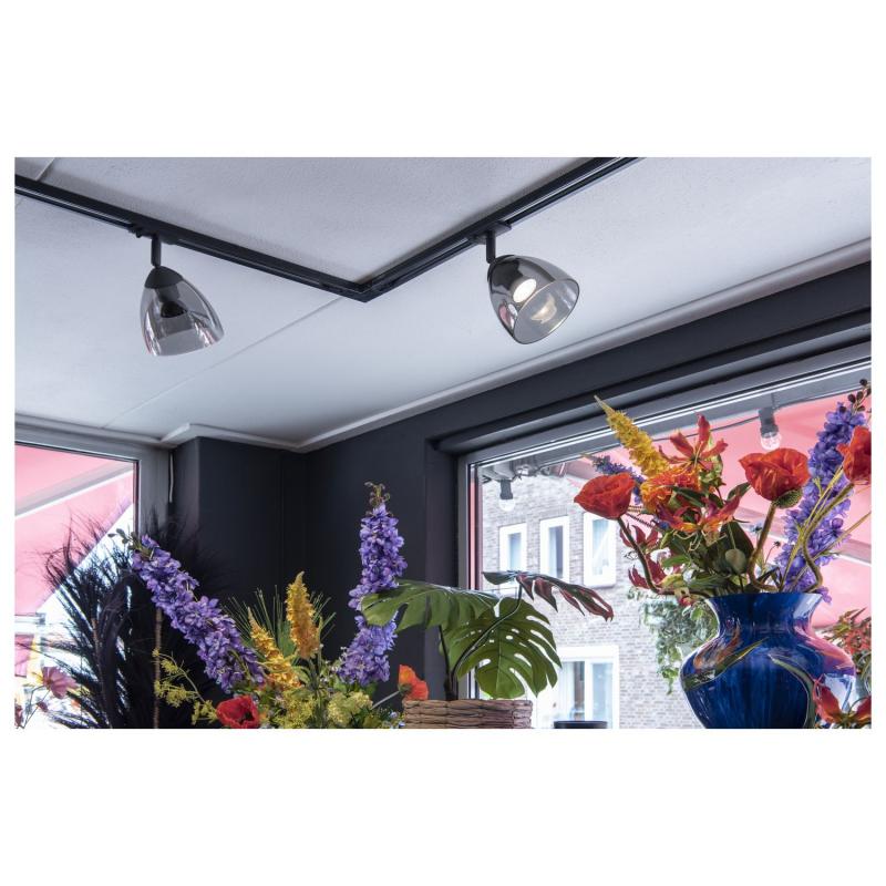 SLV 1006155 PARA CONE GL GU10 1 Phasen Spot schwarz / transparent