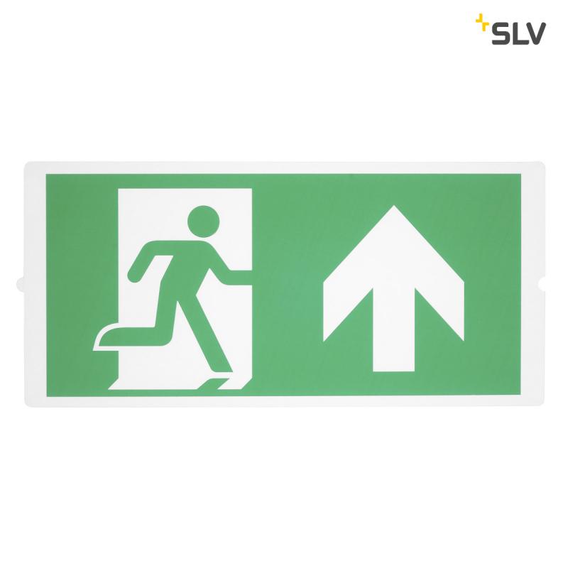 SLV 240009 P-LIGHT Emergency, standardsigns for areal light, green