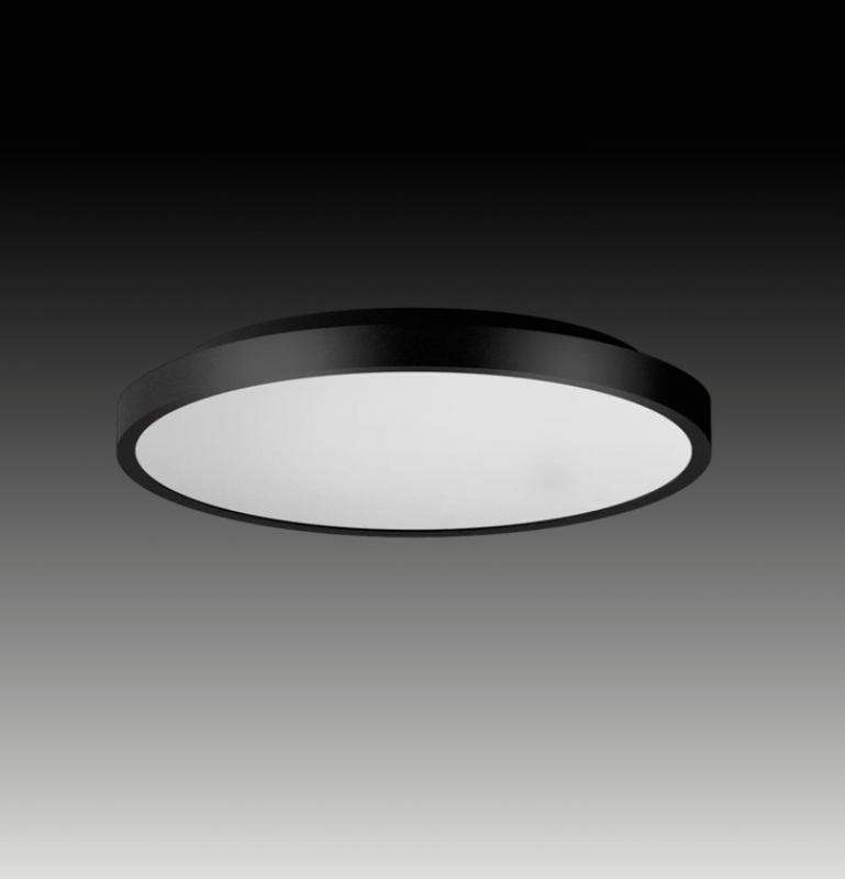 EVN UUD800925 DROP PRO LED Deckenleuchte 91W DALI-2 3000K/4000K schwarz 800 mm