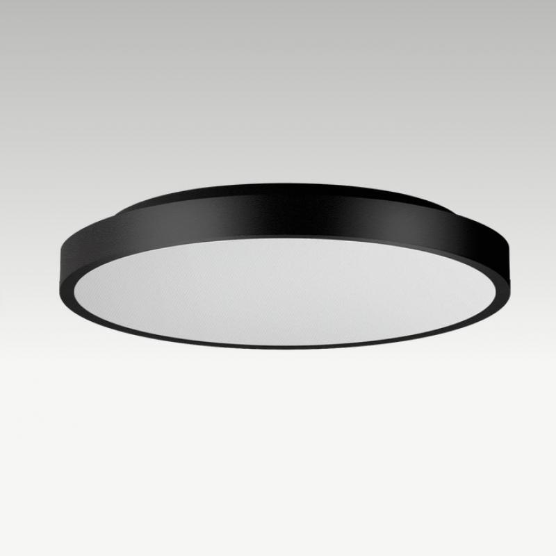 EVN UUT600925 DROP PRO LED Deckenleuchte 68W DALI-2 DT6 Push-L dimmbar 3000K/4000K schwarz 600 mm