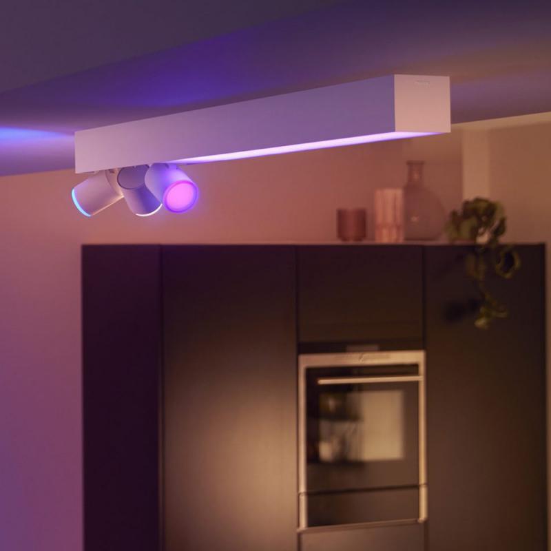 Philips Hue White Color Ambiance Centris 3er Deckenspot in weiß RGBW