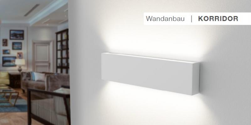 EVN WA20250125 KORRIDOR LED Wandleuchte 2-flammig 600 mm Weiß 3000K 4000K 5700K