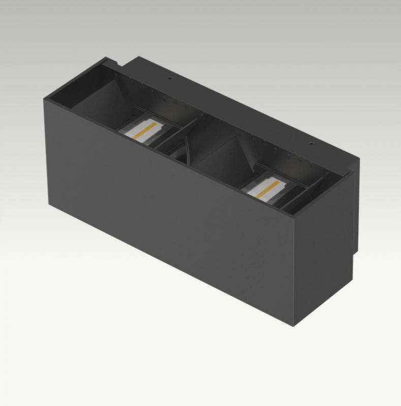 EVN WA54181502 WA5 LED Wandleuchte 1150 lm anthrazit IP54 schwenkbare Reflektoren 3000K