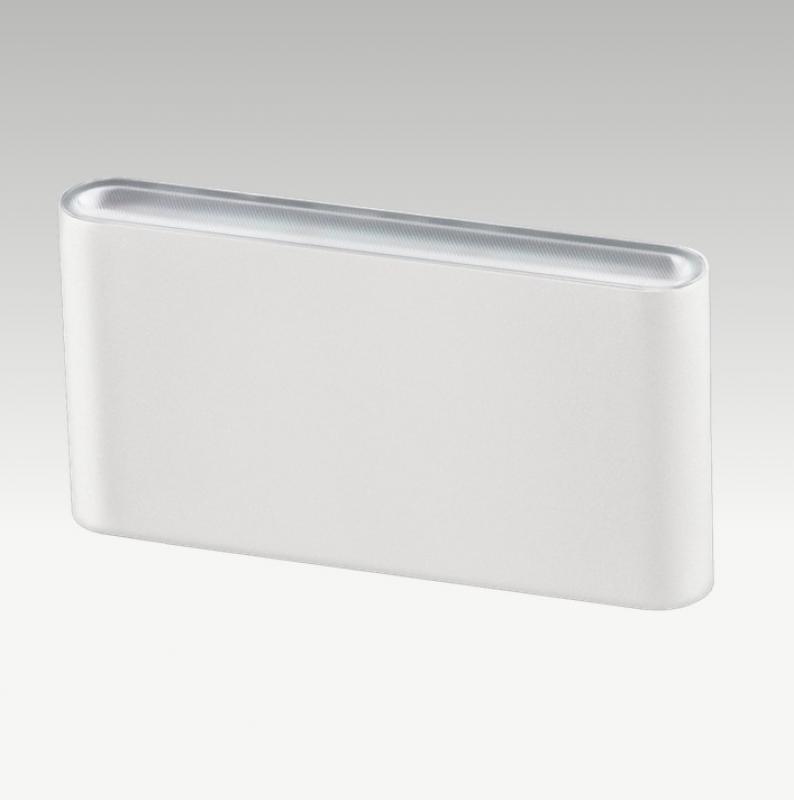 EVN WAF65100125 FLAT WALL LED Wandleuchte 2-flammig IP65 3000K 4000K 5700K Weiß