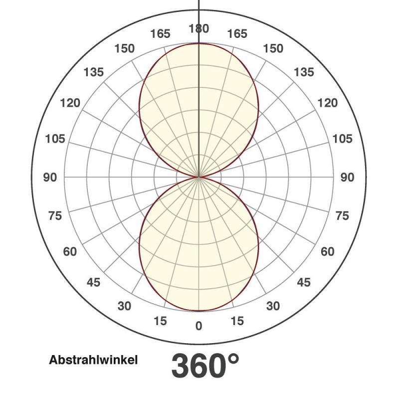 LED Edle geradlinige LED Außen Wandleuchtre up&down Licht anthrazit warmweißes Licht EVN