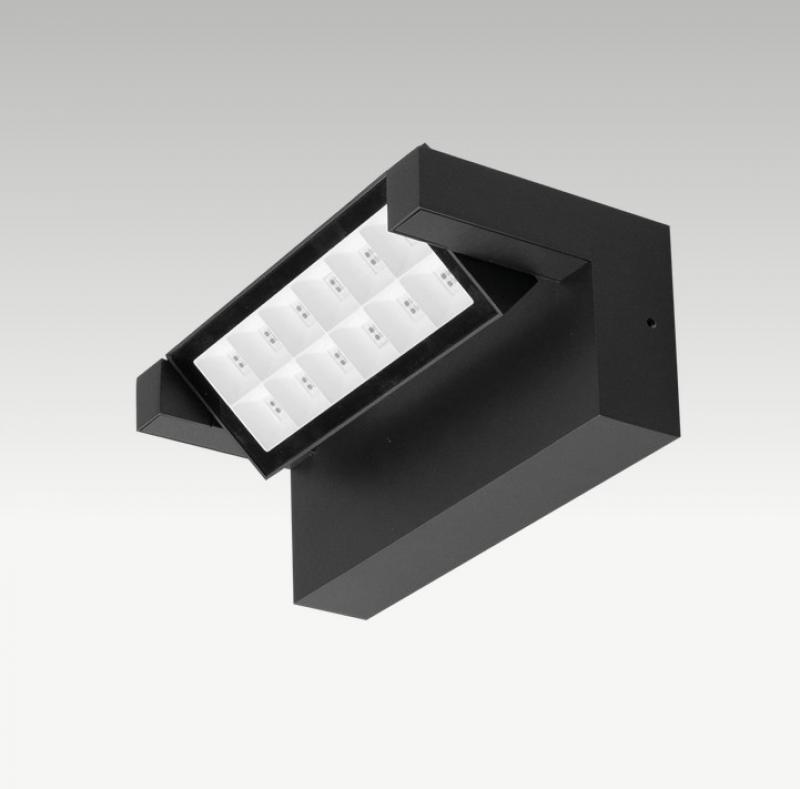 EVN WAV65101602 WAV6 LED Wandleuchte 8 W 3000 K schwenkbar 190° IP65 anthrazit