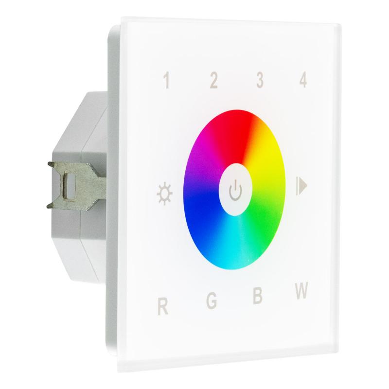 EVN Zigbee RGBW-Wandpanel, weiß ZBWP4RGBW