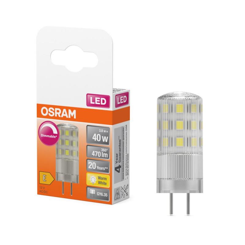 OSRAM Superstar LED GY6.35 Stift dimmbar 4,5W wie 40W warmweißes Licht, EEK: F (Spektrum: A bis G)