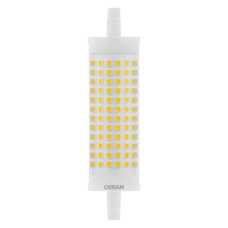 OSRAM Superstar LED R7s Lampe 118 mm dimmbar 18,2W wie 150W warmweißes Licht