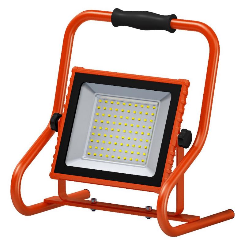 OSRAM LED Baustrahler Akku 50W neutralweißes Licht 840 - batteriebetriebene Arbeitsleuchte, für Renovierung, Keller und Garagen