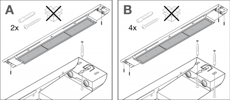 150cm Ledvance LED Hallenleuchte Low Bay LB FLEX 1500 P 105W 840 N 4000K Neutralweißes Licht 16800 Lumen 60° IP23 EVG
