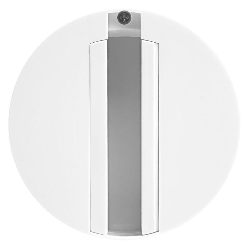 Osram 1-Phasen Schiene Tracklight Round Base Basisstation für Leuchtkopf Weiß