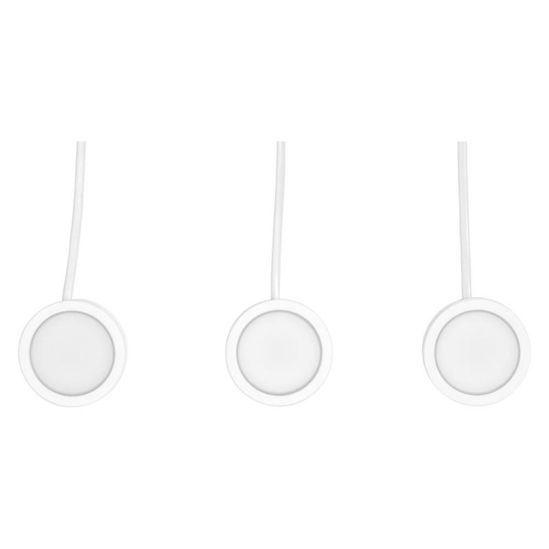 OSRAM  Undercabinet Spot Puck 65mm 3 x 3W White Spotleuchten für Unterschrankbeleuchtung warmweißes Licht