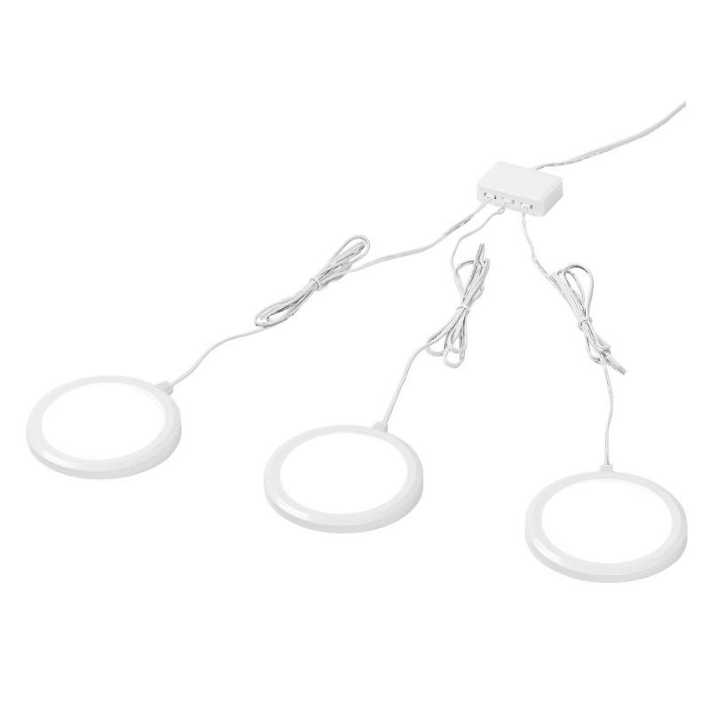 OSRAM WiFi Undercabinet Unterbauleuchten 3er in Weiß - regulierbares Weißlicht, dimmbar, lange Lebensdauer, einfache Montage, App-steuerbar, Tunable White, für Küche, Regal