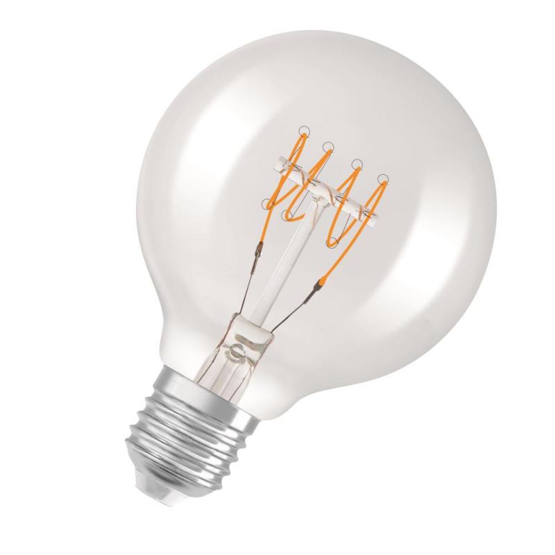 OSRAM LED VINTAGE E27 Glühlampe Globe 80 dimmbar 4,8W wie 40W warmweißes gemütliches Licht