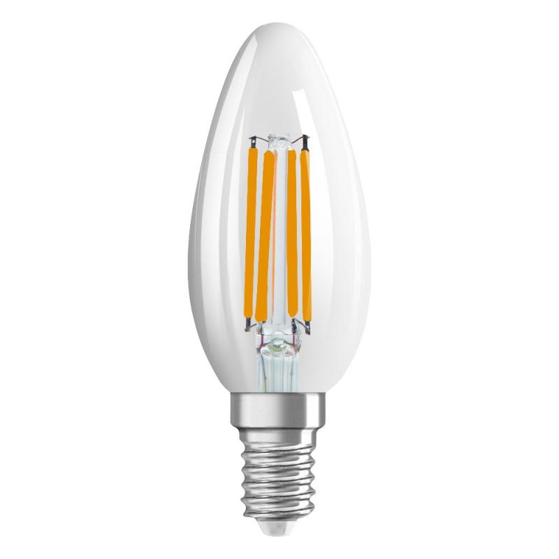 OSRAM E14  STAR+ GLOWDIM  LED Filament Lampe 4W wie 40W warmweiß veränderbare Farbtemperatrur