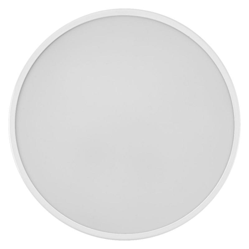 OSRAM Orbis Flache LED-Deckenleuchte Slim Moia Ø 38 cm in Weiß 24W Warmweißes Licht