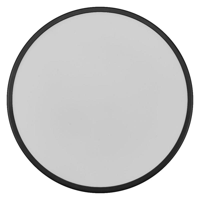 OSRAM Orbis Flache LED-Deckenleuchte Slim Moia 28cm in Schwarz 20W Warmweißes Licht