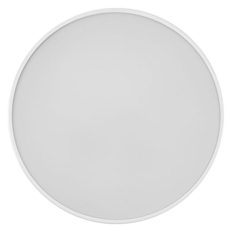 OSRAM Orbis Flache LED-Deckenleuchte Slim Moia Ø 48 cm in Weiß 36W Warmweißes Licht