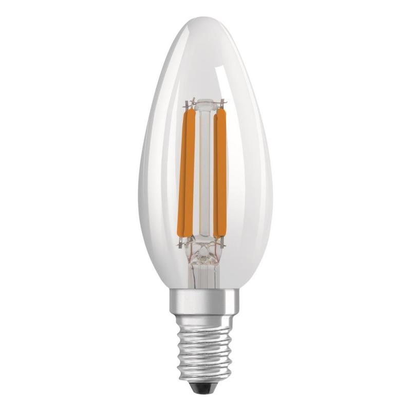 6er Set Osram E14 LED Kerzenlampe CLASSIC besonders effizient 2,5W wie 40W 2700 K warmweißes Licht