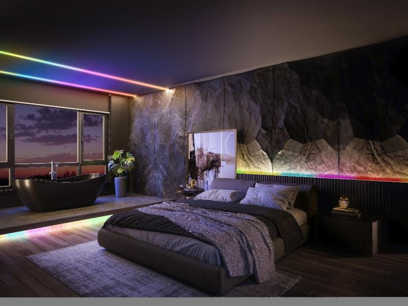 5 Meter Osram SMART+ WiFi Flex Magic LED-Strip RGB mit Fernbedienung oder per App steuerbar indoor IP20