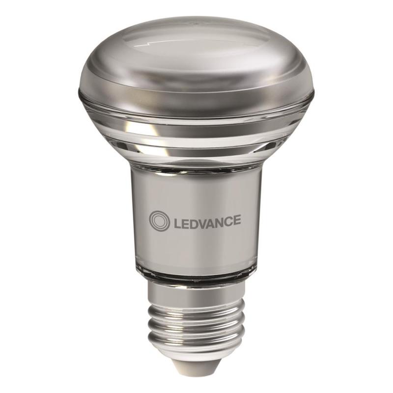 Ledvance E27 R63 Reflektorlampe 36° 4,8W wie 60W Strahler mit warmweißem Licht 2700K dimmbar 90Ra - hohe Farbwiedergabe