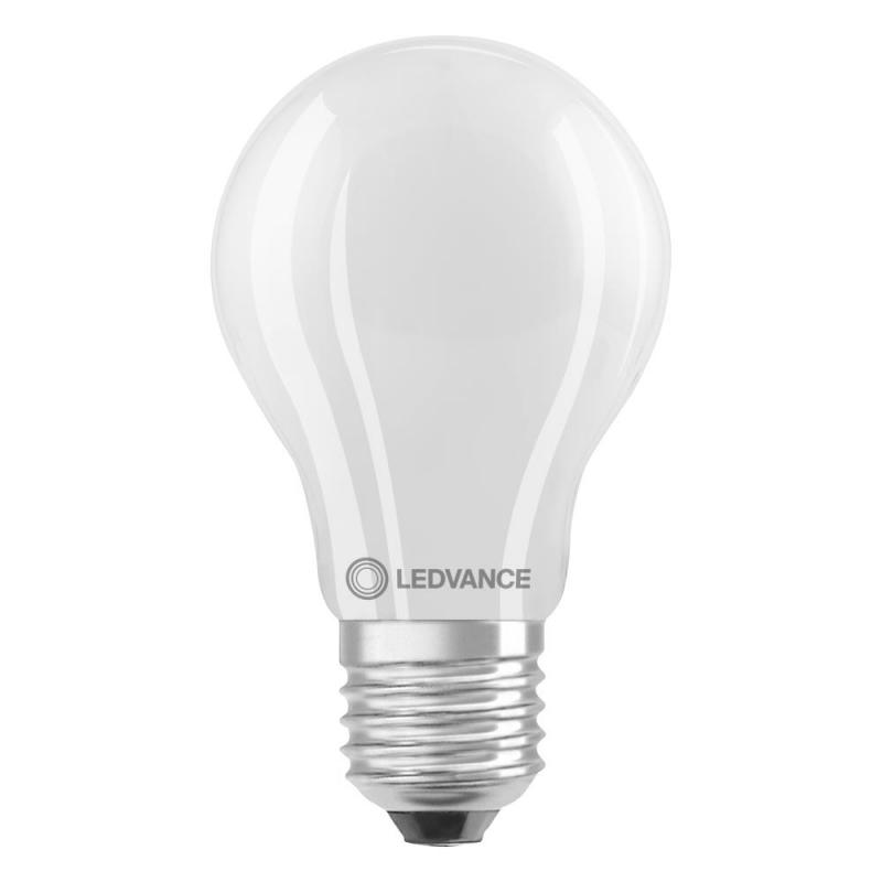Ledvance E27 Sehr effiziente dimmbare LED Lampe Classic matt 8,2W wie 100W 2700K warmweißes Licht