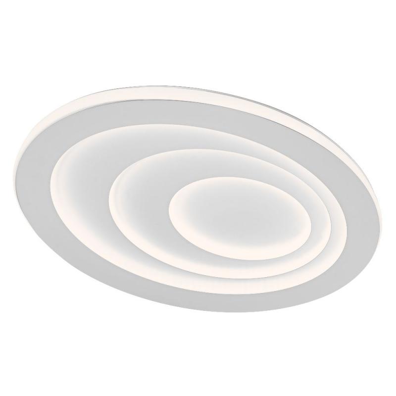 Osram LED-Deckenleuchte Orbis Spiral Oval 485mm 37W weiß Warmweißes Licht - direktes & indirektes Licht, sehr homogene Lichtverteilung
