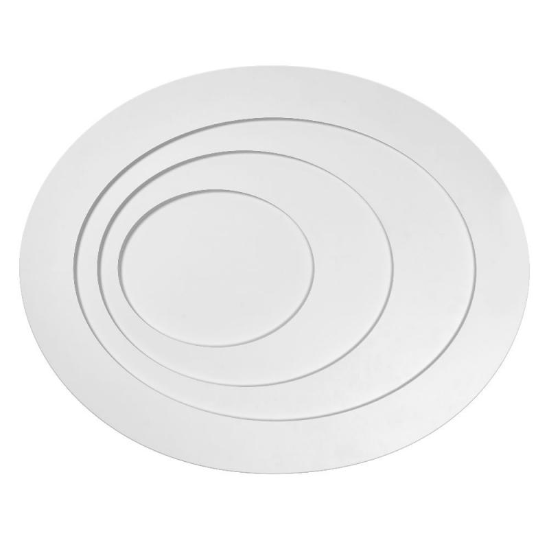 Osram LED-Deckenleuchte Orbis Spiral Oval 720mm 63W weiß Warmweißes Licht - direktes & indirektes Licht, sehr homogene Lichtverteilung