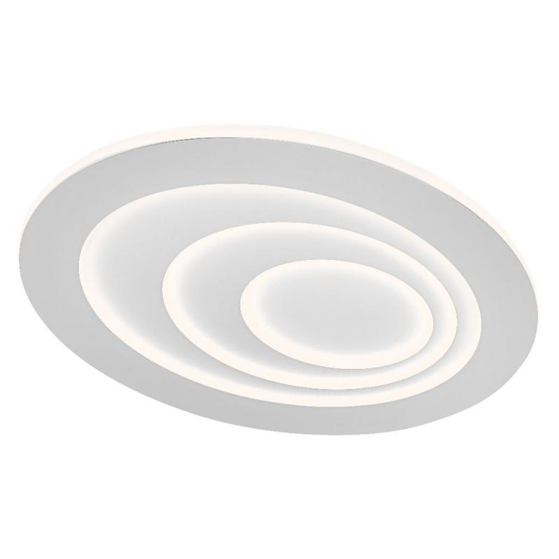Osram LED-Deckenleuchte Orbis Spiral Oval 720mm 63W weiß Warmweißes Licht - direktes & indirektes Licht, sehr homogene Lichtverteilung