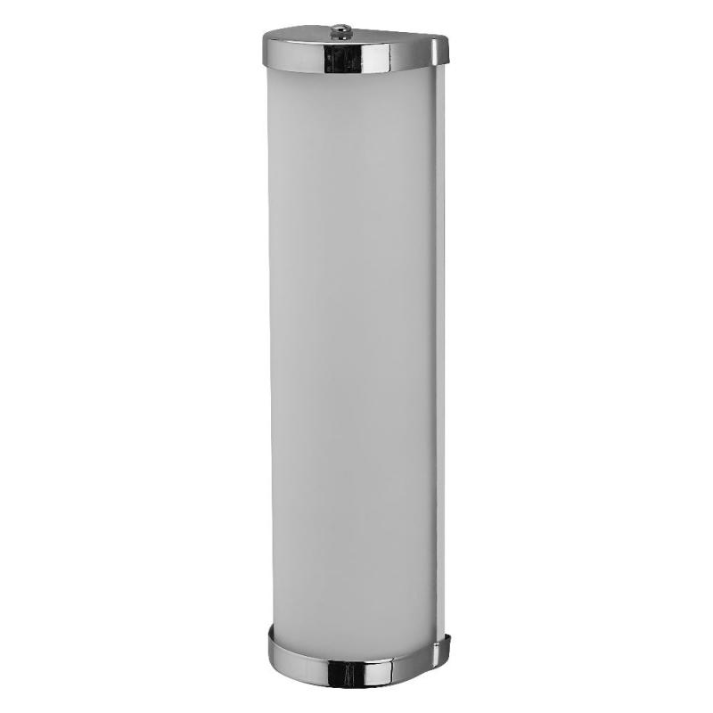 Klassische OSRAM Spiegelleuchte fürs Badezimmer Classic Cylinder 32cm IP44 in Chrom