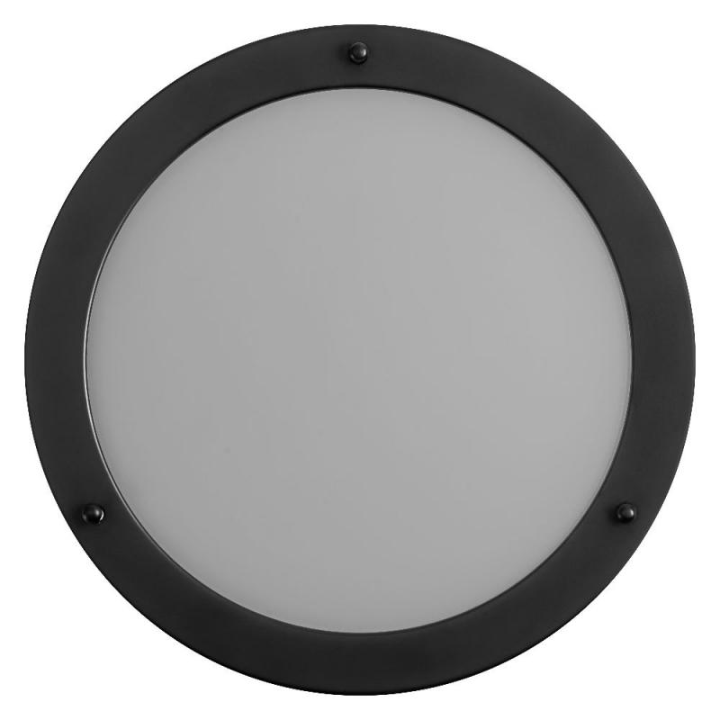 OSRAM Deckenleuchte fürs Badezimmer Classic Round 31cm schwarz IP44