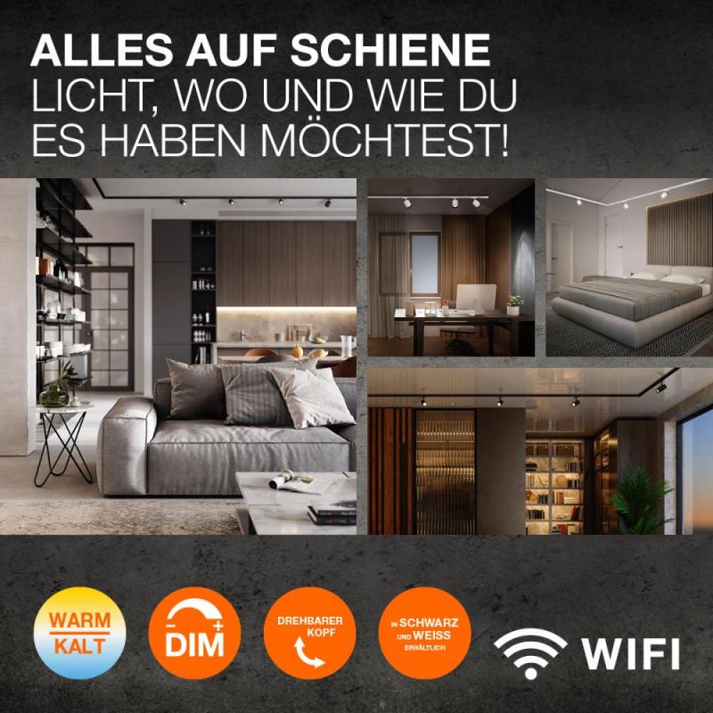 OSRAM TRACKLIGHT Supply Connector White – Einspeiser für Stromschiene, Weiß