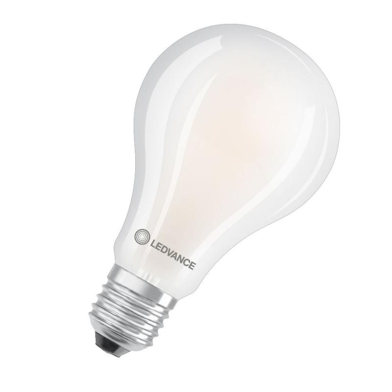 Leistungsstarke Ledvance E27 Classic A 200 LED Lampe gefrostet 24W wie 200W 4000K neutralweiß