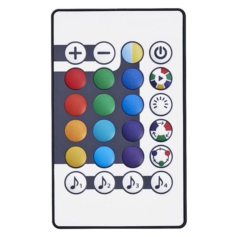 2 Meter Osram LED-Streifen mit Fernbedienung IP20 Flex Audio TV Voice Receiver RGB - reagiert auf Geräusche und Musik