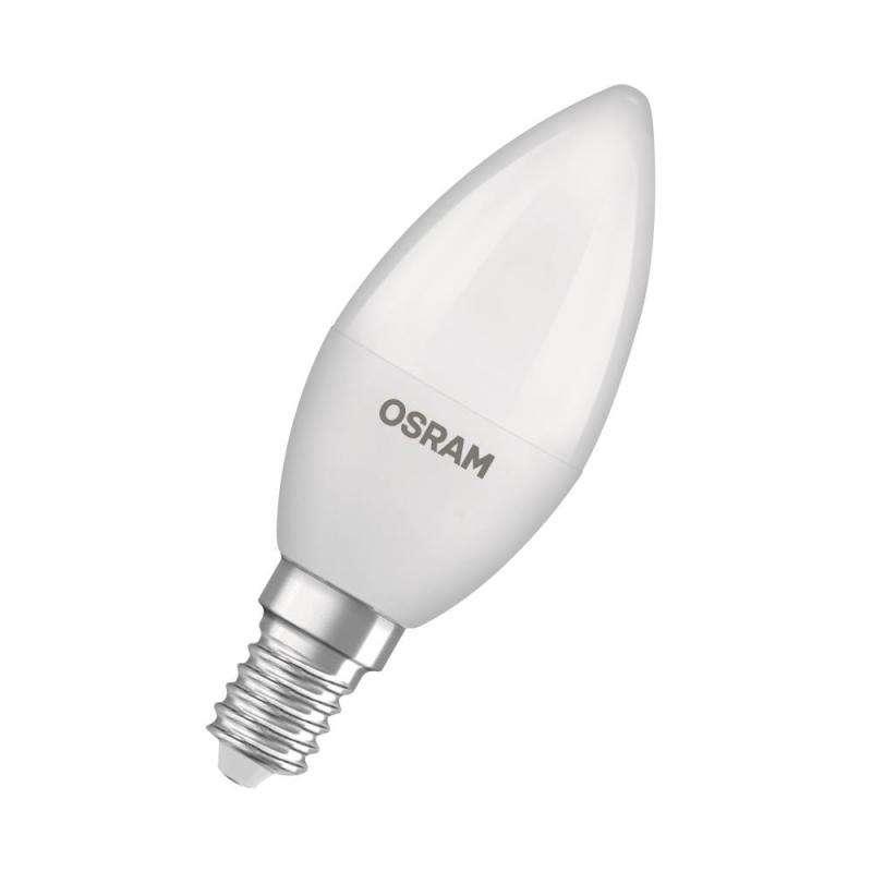 6er Set OSRAM E14 LED Kerzen Lampe Star Classic B 25 2.9W 2,9W wie 25W 2700K warmweißes Licht 97Ra sehr hohe Farbwiedergabe